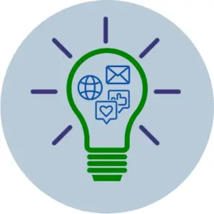 Icoon Tools & processen en academy Ligaro Support