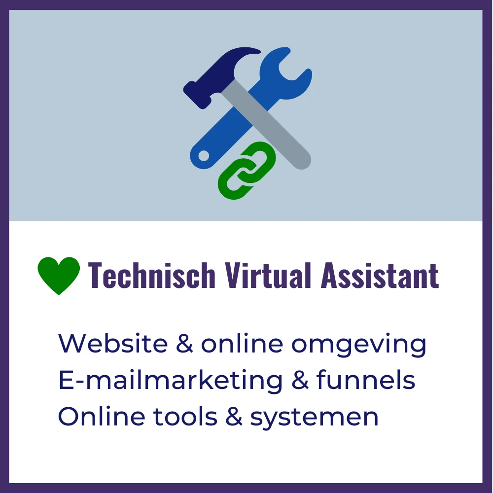 Rechterhand Online bedrijf - Technisch VA
